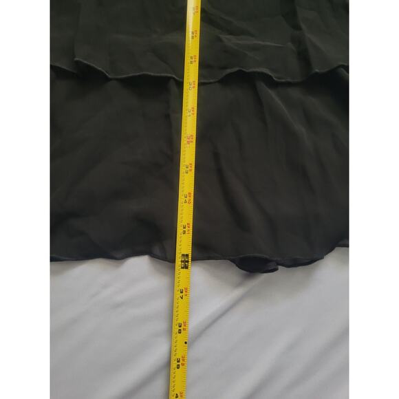 VTG Y2K Babydoll Halter Tiered Dress Size 8 Fairy Grunge Balletcore Coquette - Picture 5 of 6